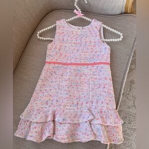 Janie and jack tweed dress (size 3)